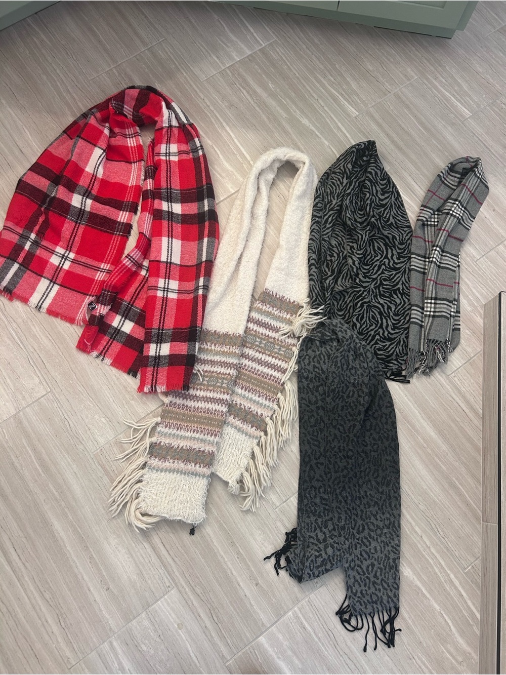 Warm Mixed Scarves bundle